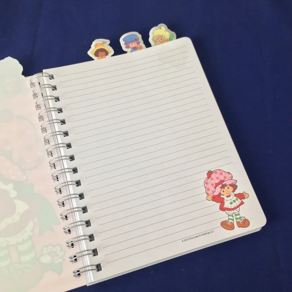 Strawberry Shortcake and Friends Tabbed Notebook